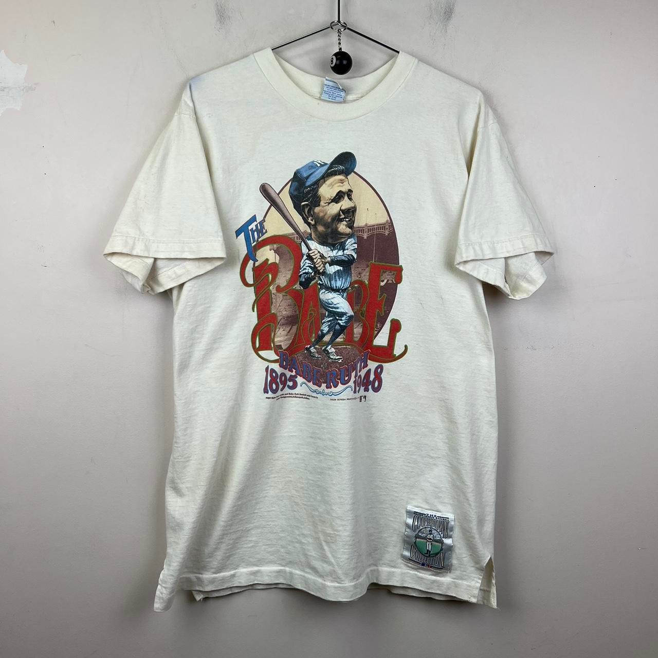 Vintage Rare 1989 Babe Ruth Tee Shirt Size Xl